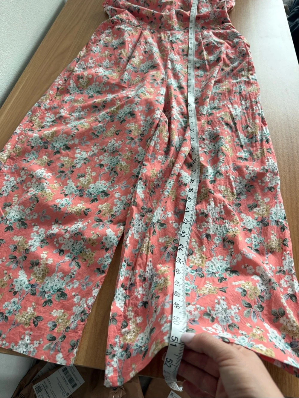 J. CREW Liberty Fabric Josephine Floral Jumpsuit Size 8